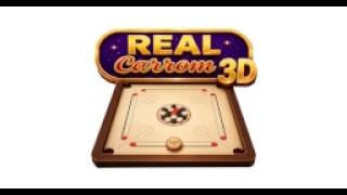 Real Carrom 3D Multiplayer Game Play | P1 vs P2 Freestyle & Co-op Black & White