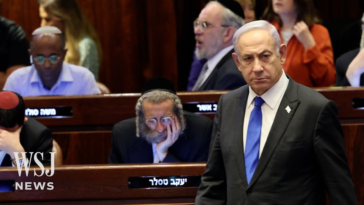 Netanyahu Calls Out 'Dramatic Drop' in U.S. Arms Shipments to Israel | WSJ News