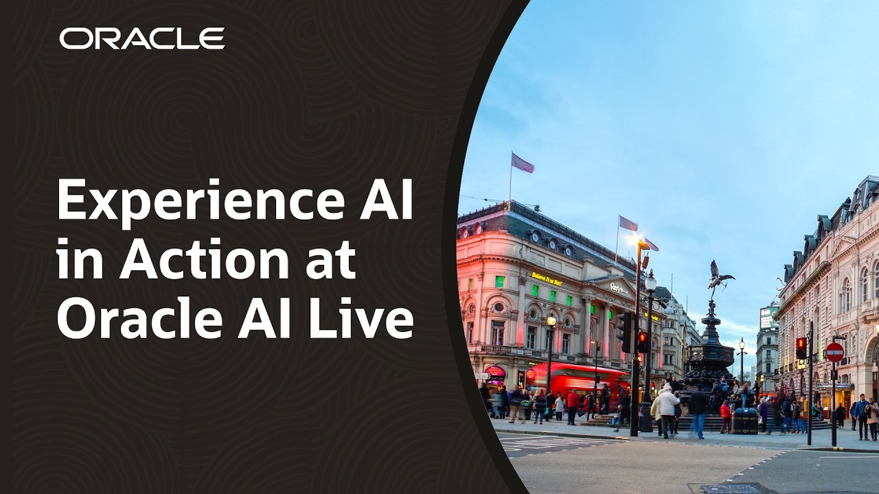 Oracle AI Live London: Experience AI in Action - YouTube