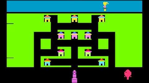Blue Print (Atari 2600) - Vizzed.com GamePlay