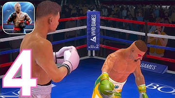 Real boxing 2 Gameplay Walkthrough Part 4 - win (iOS Android)
