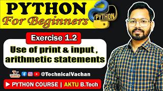 Python Exercise - 1.2 | input, print, operators Questions #python #programming #exercise #youtube