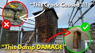 Damp Repair!!! Cracking Chimney Dilemma: Can It Be Fixed???