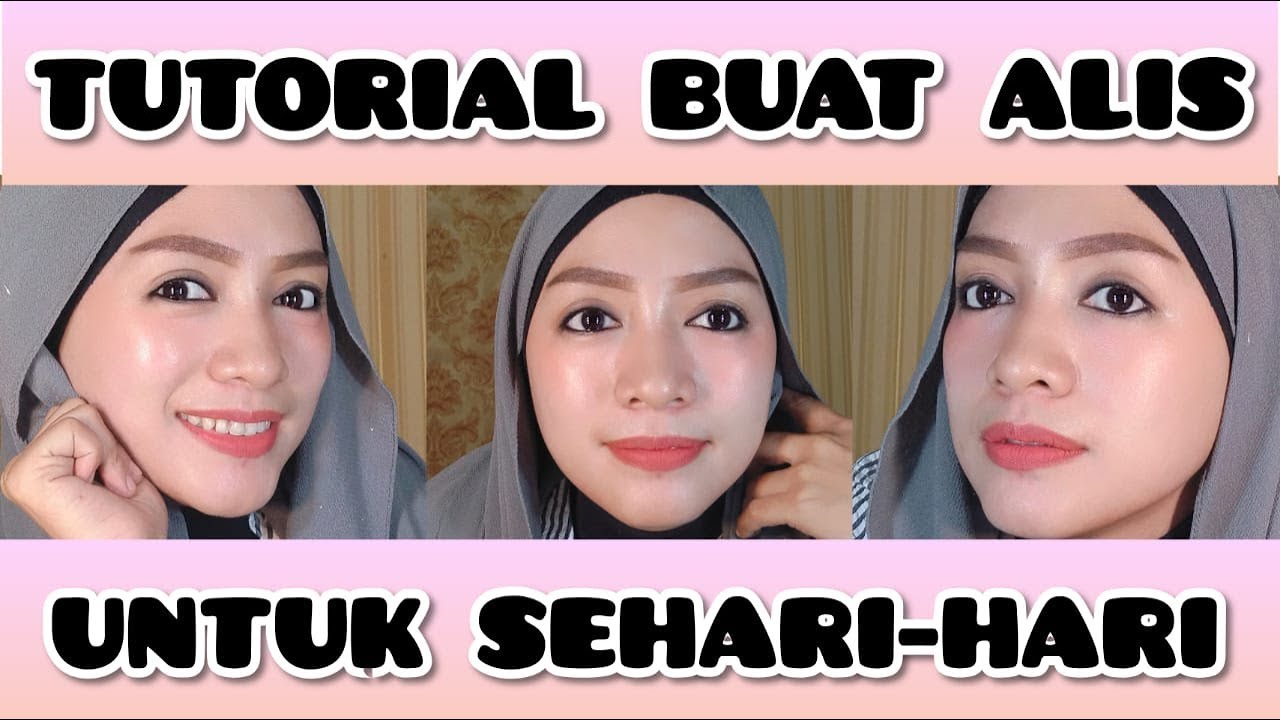 BUAT ALIS NATURAL MUDAH/ALIS UNTUK SEHARI-HARI YANG MURAH, SIMPEL GAK