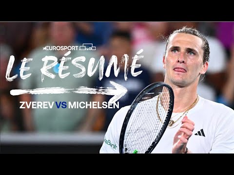 OPEN D'AUSTRALIE 2024 -  Zverev se qualifie sans pression contre Michelsen : le résumé du match