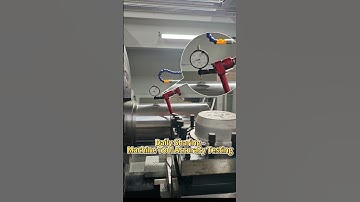 Machine Tool Accuracy Testing.Heavy Duty Machine.Pipe threading lathe.#heavydutylathe #accuracytest