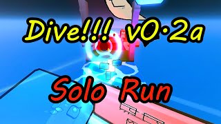 Dive !!! - Solo Stage 1 to 20 - Roblox Gameplay (v0.2a)