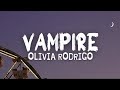 Olivia rodrigo vampire lyrics