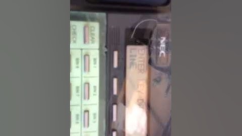 DS 1000/2000 button programming