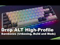 Drop ALT High-Profile barebones (Unboxing, build and modifications)