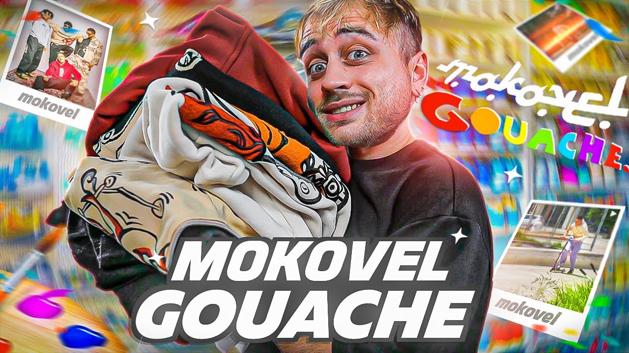 Je teste MOKOVEL x GOUACHE une collaboration FRANÇAISE de qualité