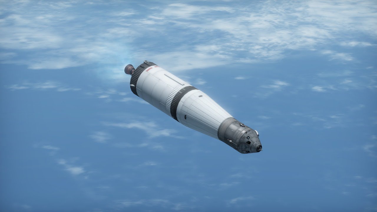 Apollo KSP-RSS Jimbodiah Patch Moon Flyby - YouTube