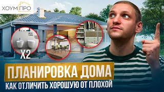 видео: КАК отличить ХОРОШУЮ ПЛАНИРОВКУ дома от ПЛОХОЙ | Как выбрать проект Одноэтажного Дома картинка: КАК отличить ХОРОШУЮ ПЛАНИРОВКУ дома от ПЛОХОЙ | Как выбрать проект Одноэтажного Дома