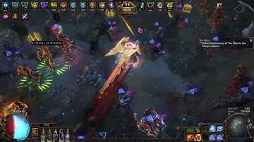 Path of Exile 3.17 INT Stacker showcase T16 Canyon