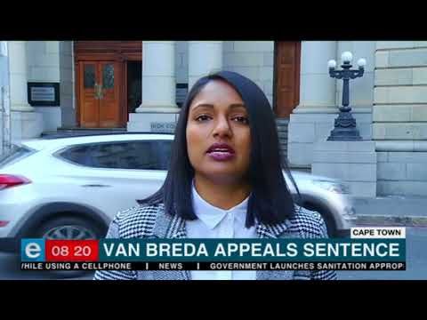 Van Breda appeals sentence