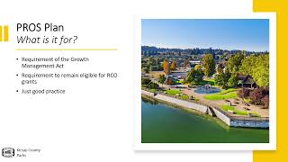 2025 Kitsap County Parks and Recreation Open Space Plan (PROS) Presentation