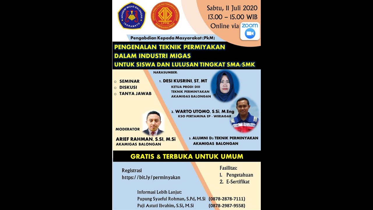 Webinar Pengenalan Teknik Perminyakan Pada Indsutri Migas Part 1 Pemateri 1 Youtube