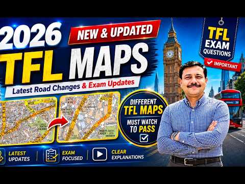 A CONFUSING TFL TOPOGRAPHICAL EXAM ROUTE QUESTION 2026.TFL MAPS COULD BE DIFFERENT.LEARN THE METHOD
