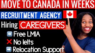 CARE ASSISTANT JOBS IN CANADA WITH LMIA | RECRUITMENT AGENCY HIRING HEALTHCARE ASSISTANTs IN CANADA