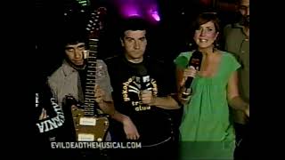 THE END &quot;Throwing Stones&quot; live @ MTV Canada studios in 2008