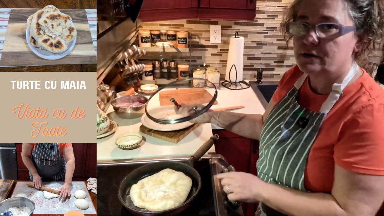 Turte Cu Maia Naturală (Sourdough Flat Bread)