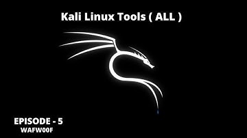Kali Linux Tools (All) : Episode 5 | Information Gathering | IDS/IPS identification| wafw00f | Tamil
