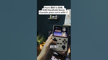 Score the k36, affordable retro handheld for $48! #gba #retrogaming