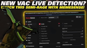 New VAC Live Detection? Watch This Semi-Rage with Memesense!