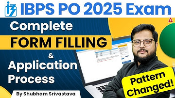 IBPS PO Form Fill Up 2025 | IBPS PO Apply Online 2025 | Step By Step Process | By Shubham Sir