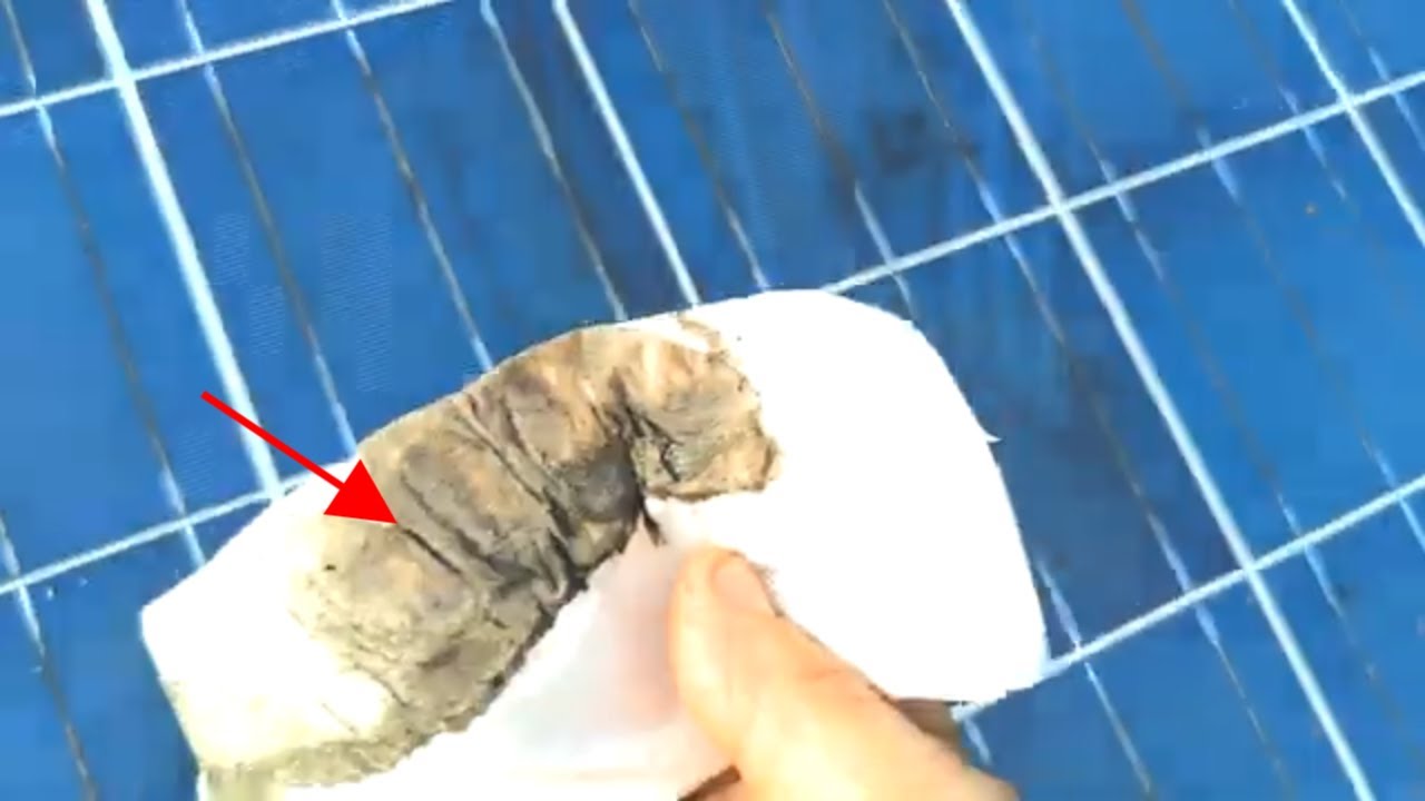 Curățare fotovoltaice.