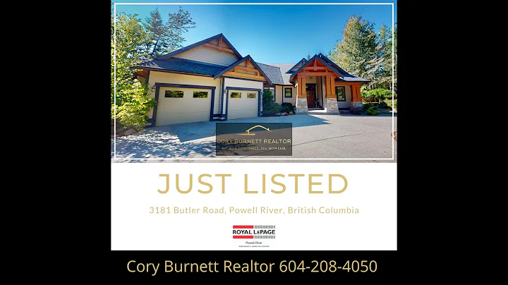 3181 Butler Road, Powell River, BC! For Sale!