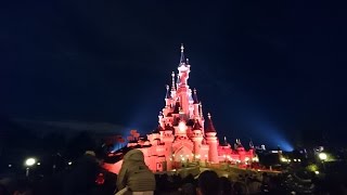 Feuerwerk disneyland 2016