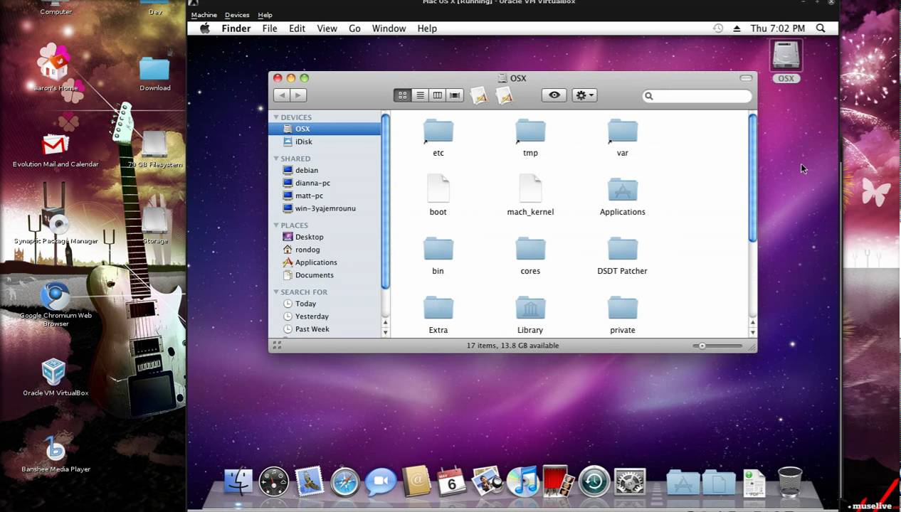 mac os x iso for virtualbox