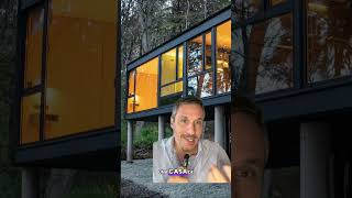 Casa Espejada Invisible: Lujo y Naturaleza en Bariloche #shorts