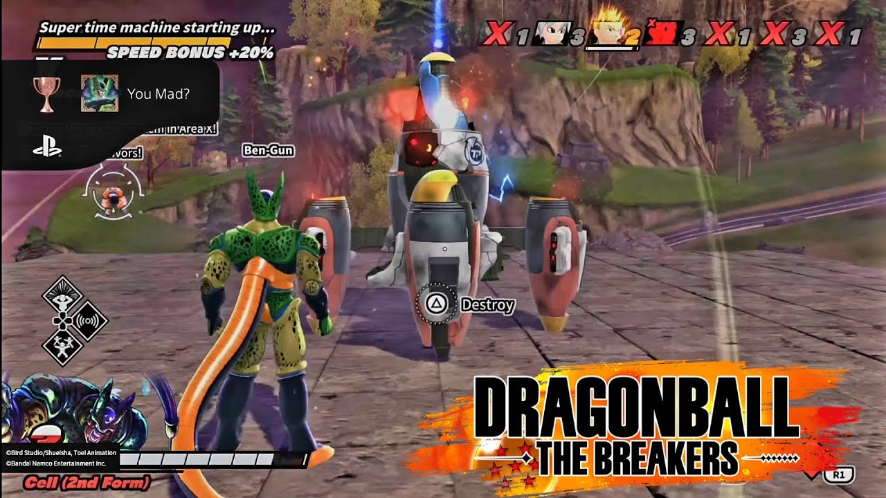 Dragon Ball: The Breakers - Destroy an area and down two survivors [Trophy/Achievement  Guide] 