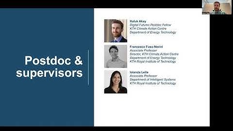 POSTDOC POSTER SESSION 2: Data-Driven Design for Climate Action