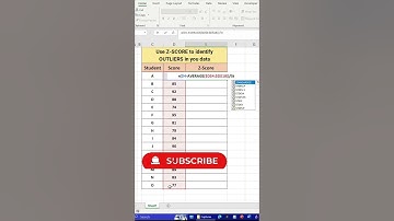 📊 Use Z-SCORE to Identify OUTLIERS in Your Data | Data Cleaning Made Easy!