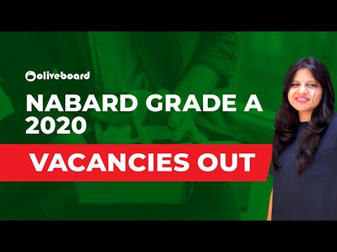 NABARD Grade A 2020 Vacancies Out | NABARD Grade A Recruitment