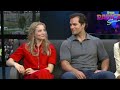 Henry Cavill and Freya Allan