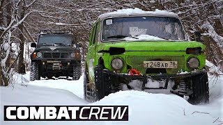 CombatCrew и OffroadSPB. Битва со льдом на Морье