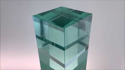 Glass Sculpture CODE PRISM Jiri Karel