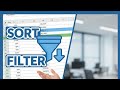 SORT & FILTER IN EXCEL #msoffice #excel #sort #filterexcel