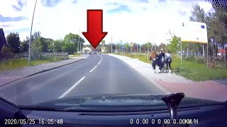 Crazy driver on the road