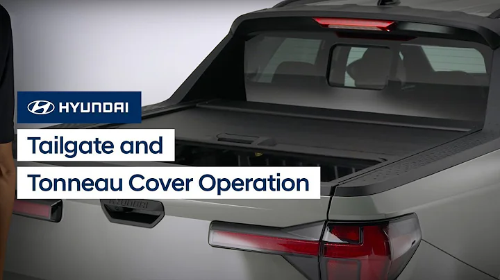 Tailgate and Tonneau Operation | Hyundai
