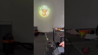 COLIFINE gobo projector DS-FS （how to focus ） #gobo #projector#logo #lens