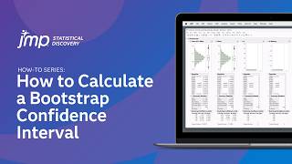 How to Calculate a Bootstrap Confidence Interval in JMP