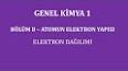 Kimyada Elektronlar ve Atom Yapısı ile ilgili video