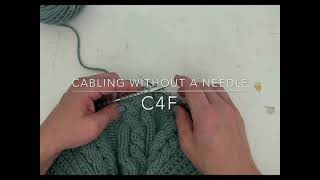 Cable Knitting Without a Cable Needle –