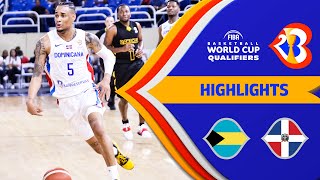 Bahamas vs. Dominican Republic | Highlights - #FIBAWC 2023 Qualifiers