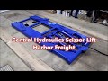 Central Hydraulics Scissor Lift - Harbor Freight - Full Throttle Reviews